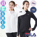 (パケット便送料無料)FILA フィラ レディース ラッシュガード ブロックメッシュ Pu混 長袖フルジップ 229-723-4(229-723-1)