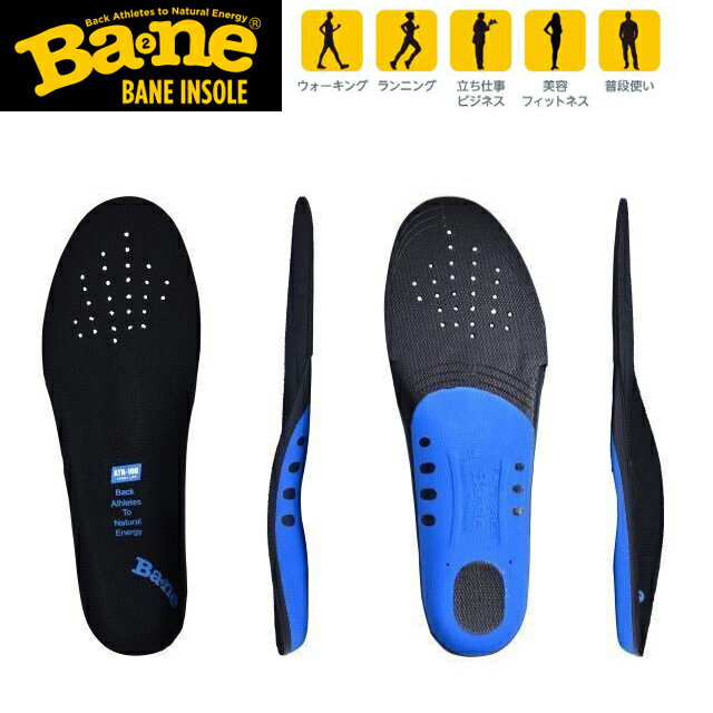 Bane Insole バネインソール ベーシック7【ウォーキング/散歩/通勤/中敷き】BN00080(パケット便送料無料)