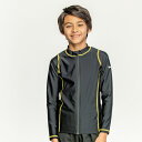 (パケット便送料無料)NIKE ナイキ スクール水着 SS24 BOYS ロングスリーブF/Z UV ハイドロガード 男子/ボーイズ 学校水泳授業対応 1991...