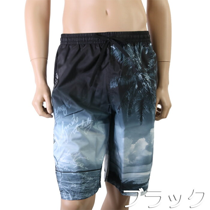 ROCO NAILS ロコネイルメンズ水着 ビーチ サーフパンツ 内衣付き ボードショーツ ファスナーポケット 815702(パケット便送料無料)