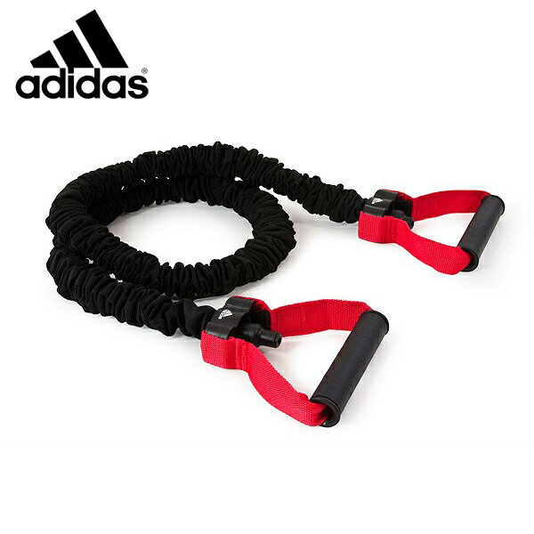 adidas Training Hardware パワーチューブ レベル1 ADBT-10601 adidasでエクササイズ！ ゴム製のチューブはナイロンのカバーで覆われています。 鍛えたい筋肉に合わせて力加減を調節でき、カバーがついているので、負荷が安定的にかけられます。 握りやすいグリップアハンドル。 長さ調節が可能。 強度レベル：1 お客様に格安でお届けするため、当店では基本的にご注文後の取り寄せとしております。 ご注文から納品まで3日から5日程度お時間をいただきますのでご了解ください。 ※正規仕入商品（新品)になります。 カラー BLK(ブラック) サイズ F(フリーサイズ)