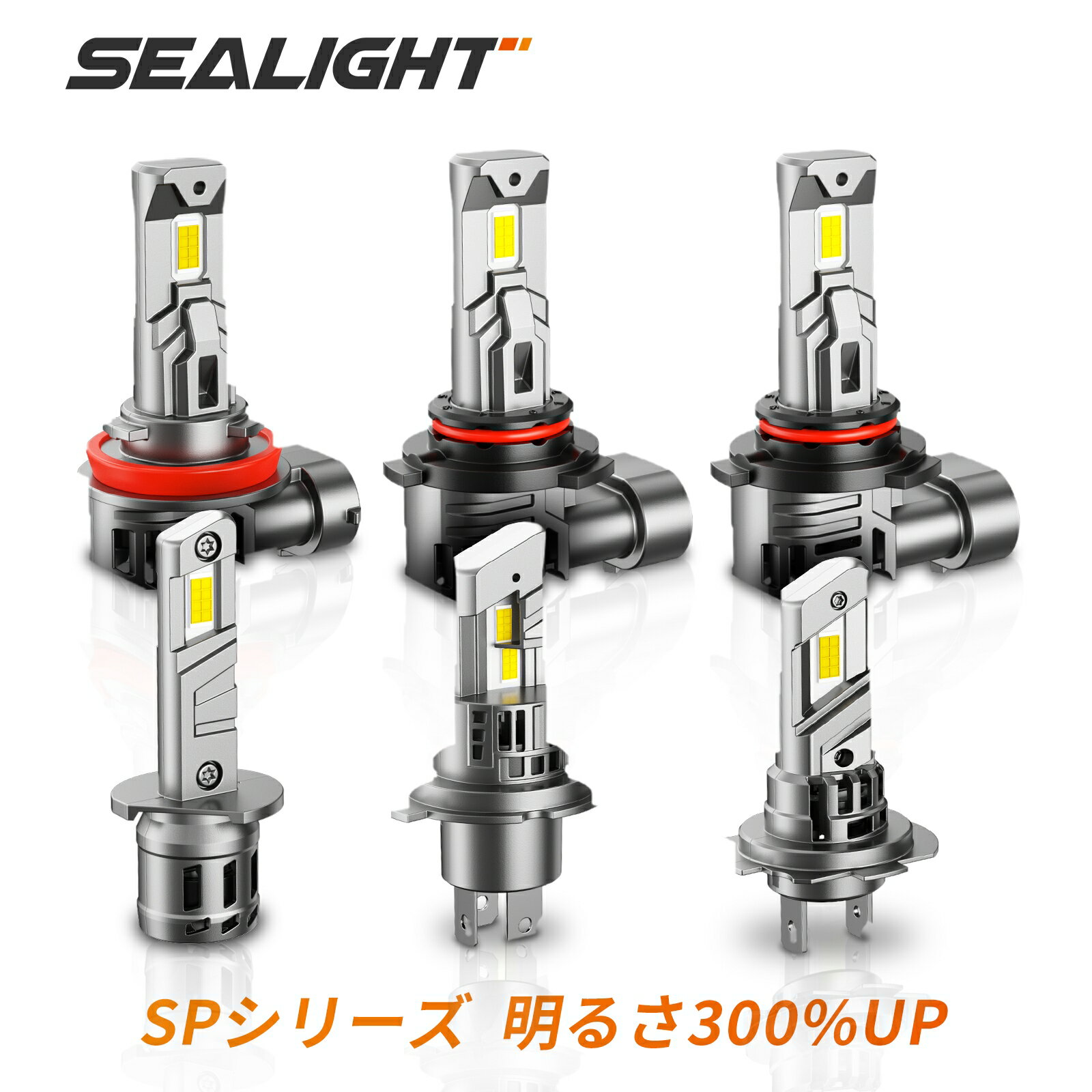 H4 Hi/Lo H1 H7 H8/H9/H11/H16 HB3 HB4 ledヘッドライト led 爆光 車 ライト 1:1ミニサイズ 7535CSP チップ ファン付き キャンセラー内蔵 車/バイク 車検対応 6500K HID