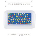 【プール除菌剤プレゼント！】 ビニールプール ベランダ 小型 子供用 60cm 100x60 cm 小型 プール 家庭用 省スペース