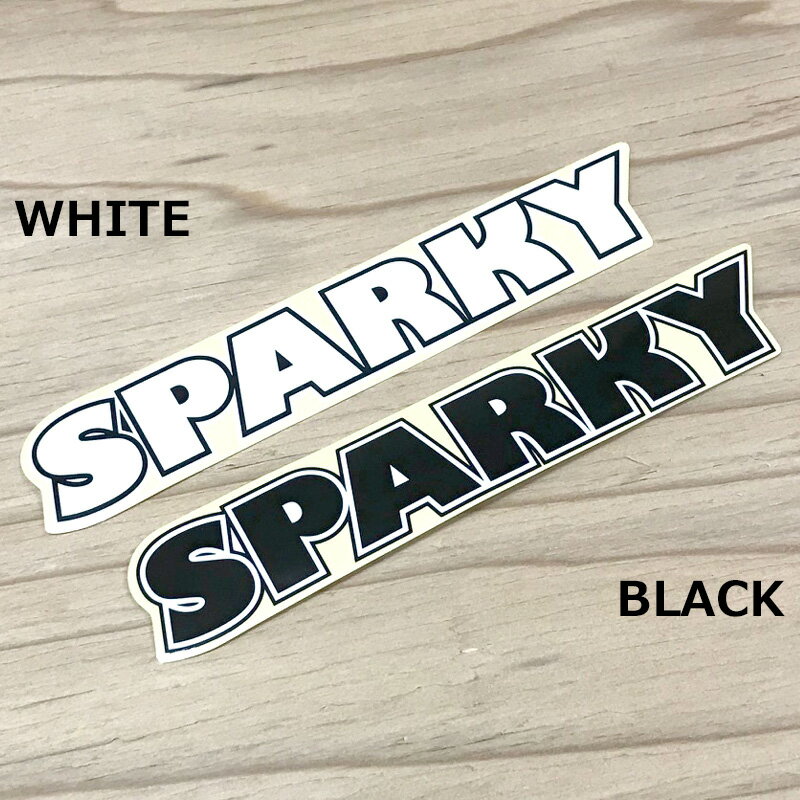 キッズバイク SPARKY ロゴステッカー 2枚組 送料無料