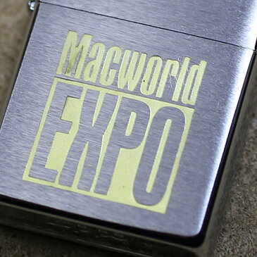 1996年製Zippo（ジッポーライター）　 Appleコンピュータの祭典/Macword EXPO