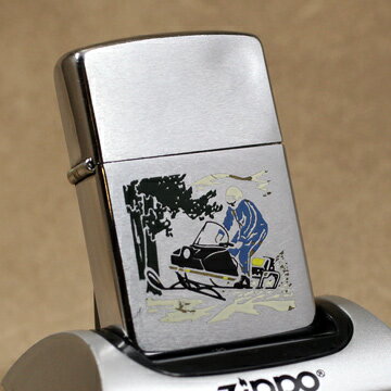 1989年製Zippo　スポーツシリーズ/スノーモービル