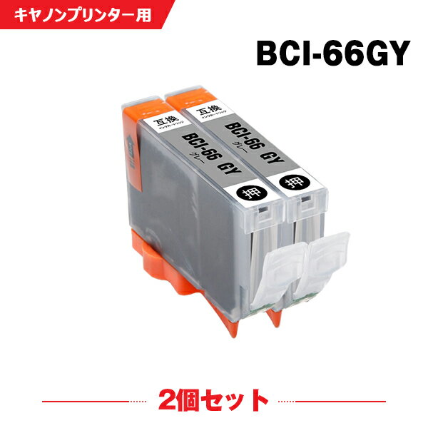 ̵ BCI-66GY 졼 2ĥå Υ ߴ  󥯥ȥå (BCI66BK BCI66C BCI66M BCI66Y BCI66PC BCI66PM BCI66GY BCI66LGY PIXUS PRO-S1 PIXUSPRO S1 PROS)  б