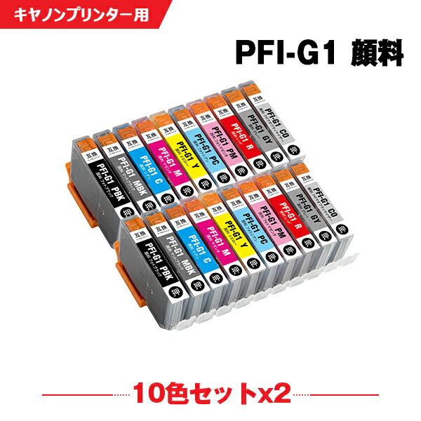 ̵ PFI-G1 10åȡ2  Υ ߴ󥯥ȥå (PFIG1 PFI-G1MBK PFI-G1PBK PFI-G1C PFI-G1M PFI-G1Y PFI-G1PC PFI-G1PM PFI-G1R PFI-G1GY PFI-G1CO imagePROGR...