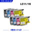 ̵ LC11/LC16BK LC11/LC16C LC11/LC16M LC11/LC16Y 4åȡ2 ֥饶 ߴ  (LC11 LC16 LC11-4PK LC16-4PK LC11BK LC11C LC11M LC11Y LC16BK LC16C LC16M LC16Y MFC-J700D LC 11 LC 16 MFC-675CD MFC-J855DN MFC-J855DWN)  б