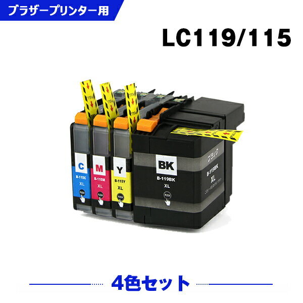  ̵ LC119/115-4PK LC113̡ 4å ֥饶 ߴ  (LC119 LC115 LC113 LC113-4PK LC119BK LC115C LC115M LC115Y LC113BK LC113C LC113M LC113Y MFC-J6973CDW LC 119 LC 115 MFC-J6970CDW MFC-J6573CDW MFC-J6770CDW)  б