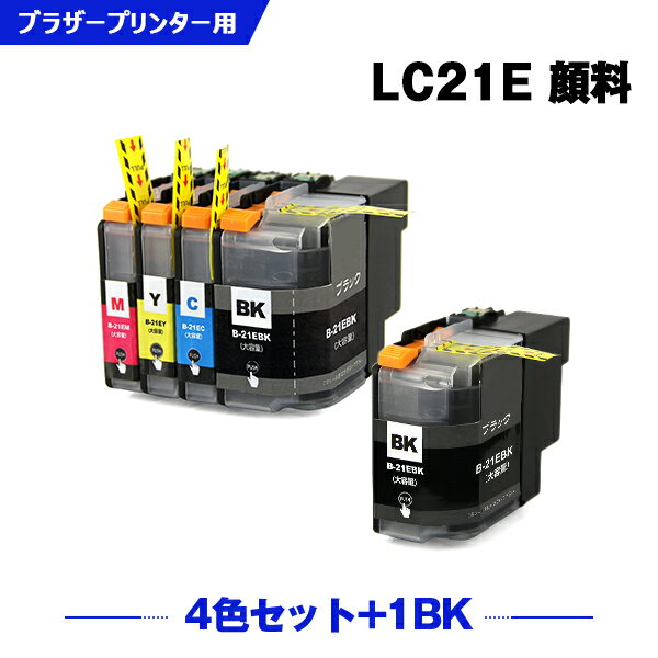 z  LC21E-4PK + LC21EBK 痿 5Zbg uU[p ݊ CN (LC21 LC21E LC21EC LC21EM LC21EY DCP-J983N LC 21 DCPJ983N)