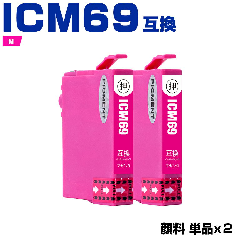 ICM69 マゼンタ 顔料 お得な2個セット