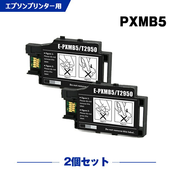 楽天シースカイ送料無料 PXMB5 お得な2個セット エプソンプリンター用互換メンテナンスボックス（PX-S05B PX-S05W PX-S06B PX-S06W PX S05B PX S05W PX S06B PX S06W PXS05B PXS05W PXS06B PXS06W）