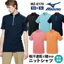 ニットシャツ ミズノ MIZUNO メディカル 男性 女性 兼用 吸汗速乾 ストレッチ チトセ 半袖ポロシャツ [ネコポス] ct-mz0170