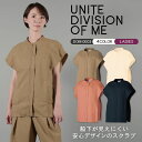 CHITOSE チトセ DOM スクラブ レディース フロントファスナー 高級感 クリニック サロン 病院 看護師 美容部員 エステユニフォーム 半袖 ct-d...