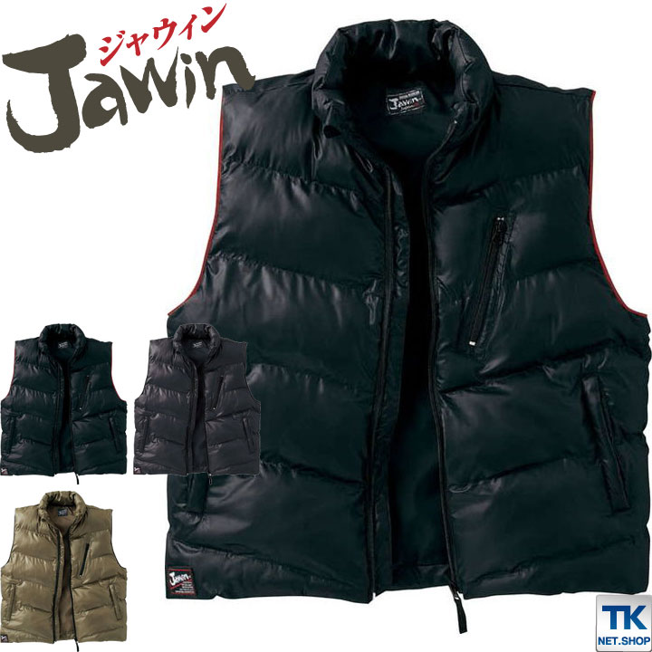 防寒ベスト 作業服 作業着 ジャウイン Jawin 自重堂 防寒チョッキ カジュアルワーク 秋冬 jd-58110-b