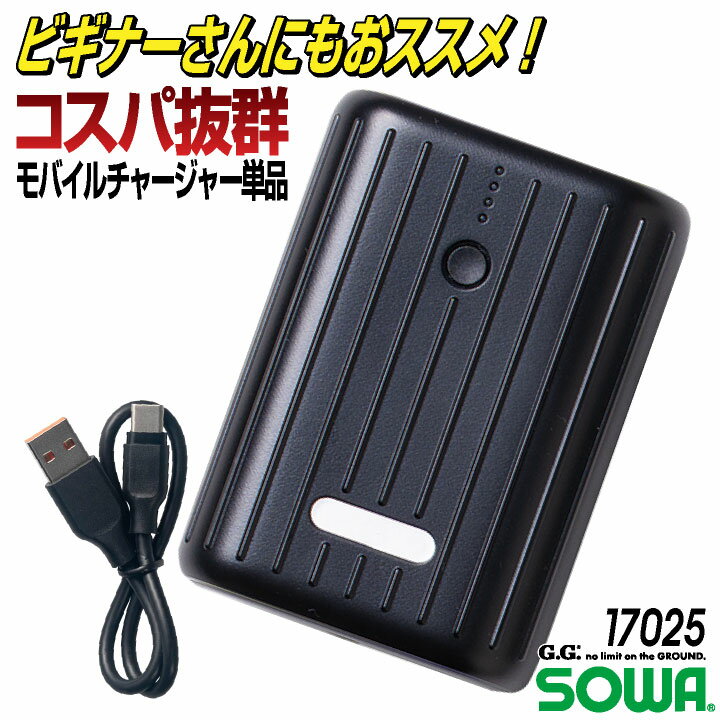 SOWA oC`[W[ oCobe[ 10.000mAh foCX p[c t d ƒ ƕ  󒲃EFA  sw-17025