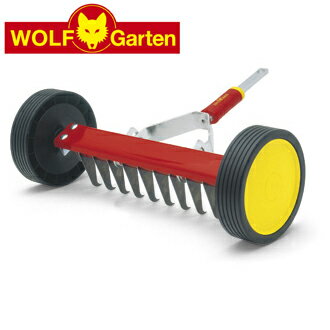 【WOLF Garten】Scarifying Roller Rake（ローラー式芝生清掃レーキ）※ハンドル別売り【multi-star mini Garden tools】シリーズ