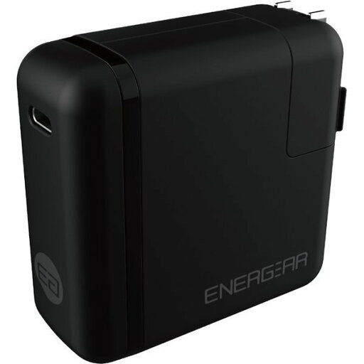 I-O DATA 65W USB PD認証 Type-C ACアダプター 1.8mケーブルセット ブラック I-O DATA 65W USB PD認証 Type-C ACアダプター 1.8mケーブルセット ブラック
