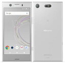 Cランク SIMロック解除済み 元docomo SO-02K SONY Xperia XZ1 Compact ホワイトシルバー ネットワーク利用制限〇 送料無料