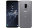 【中古】Bランク 【やや傷や汚れあり】SIMロック解除済み 元au SAMSUNG Galaxy S9 SCV39 チタニウム グレー ネットワーク利用制限〇(白ロム) 送料無料