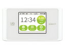 AランクSIMロック解除済み 元UQ WiMAX2＋ Speed Wi-Fi NEXT WX04 クリアホワイト 本体のみ 利用制限なし 送料無料