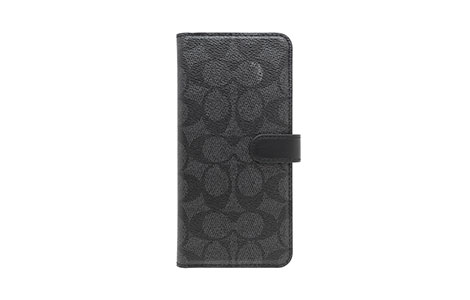 コーチ スマホケース 【新品・未開封】COACH コーチ ブックタイプスマホケース Xperia 5 II COACH（R）SIGNATURE Black RS0C126K 送料無料