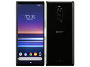 【中古】Bランク 【やや傷や汚れあり】 SIMロック解除済み 元SoftBank SONY Xperia 1 802SO ブラック 本体のみ ネットワーク利用制...
