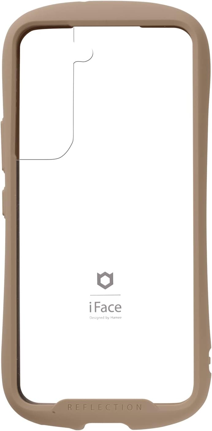 乐天商城 - 【新品・未使用】Galaxy S22用 iFace Reflection 強化ガラスクリアケース ベージュ R22J021W 送料無料