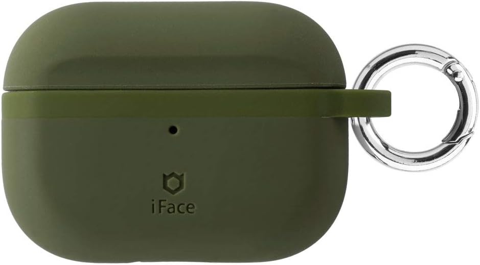 iFace Grip On Silicone Case AirPods Pro カーキ シリコンケース 保護ケース 送料無料