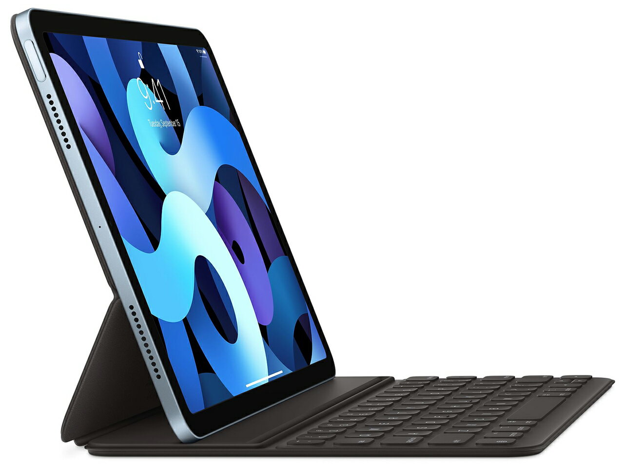 Smart Keyboard Folio 用 スキンシール 11インチ iPad Pro用 第1-4世代 iPad Air 第4-5世代 対応 全面スキンシール フル 前面 背面 保護シール 人気 016439 シロクマ　動物