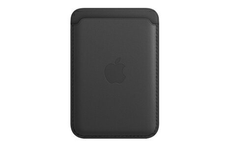 【新品・未使用】Apple 純正 MagSafe対応 レザーウォレット MHLR3FE/A ブラック iPhone用 磁気吸着 カードケース 高級レザー 送料無料