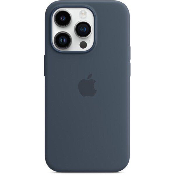 乐天商城 - 【新品・未使用】Apple純正品 MagSafe対応 iPhone 14 Pro シリコーンケース ストームブルー MPTF3FE/A 送料無料