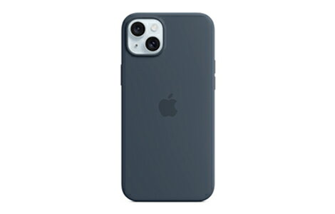 乐天商城 - 【中古】Aランク【目立った傷や汚れなし】Apple純正品 MagSafe対応 iPhone 15 Plus シリコーンケース ストームブルー MT123FE/A 送料無料
