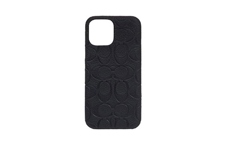 乐天商城 - 【新品・未使用】COACH iPhone 13 Pro Max用 ハードケース EMBOSSED Black ブラック スマホケース カバー R21H029K 送料無料