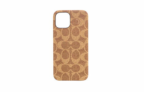 乐天商城 - 【新品・未使用】iPhone 13 Pro Max用 COACH（R）ハードケース SIGNATURE Brown コーチ シグネチャー ブラウン スマホケース アイフォン13プロマックス用 R21H029T 送料無料