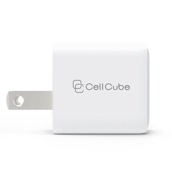 CellCube USB急速充電器 1ポート USB-C Fast Charger PD20W RS0P018W ホワイト 送料無料