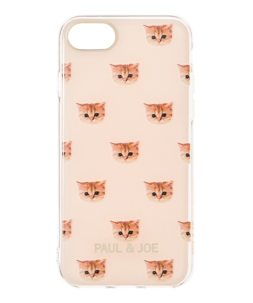 iPhone SE2/SE3/7/8用 ポール＆ジョー ハイブリッドカバー ヌネット・モカ TPU 耐衝撃 軽量 背面ケース PAUL＆JOE RS0J014M 送料無料