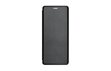 乐天商城 - 【新品・未使用】Xperia 1 VI VOYAGE カーボン調耐衝撃ブックタイプケース スマホケース ブラック R24C016K 送料無料
