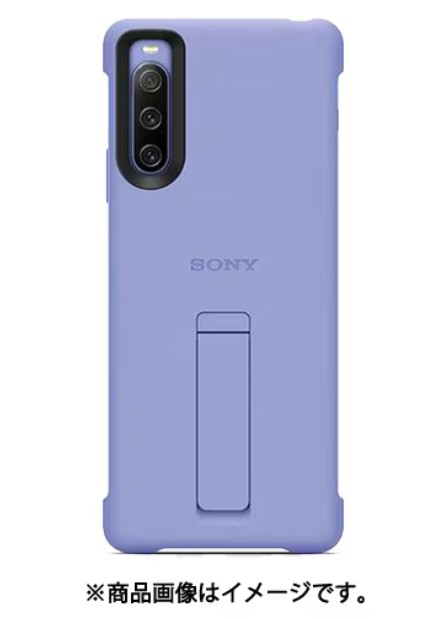 乐天商城 - 【新品・未使用】Sony純正品 Xperia 10 IV Style Cover with Stand ラベンダー R22H009V スタンドケース 送料無料