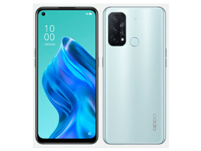 【新品・未使用】 SIMフリー A101OP OPPO Reno5 A アイスブルー 利用制限▲(赤ロム永久保証) 送料無料