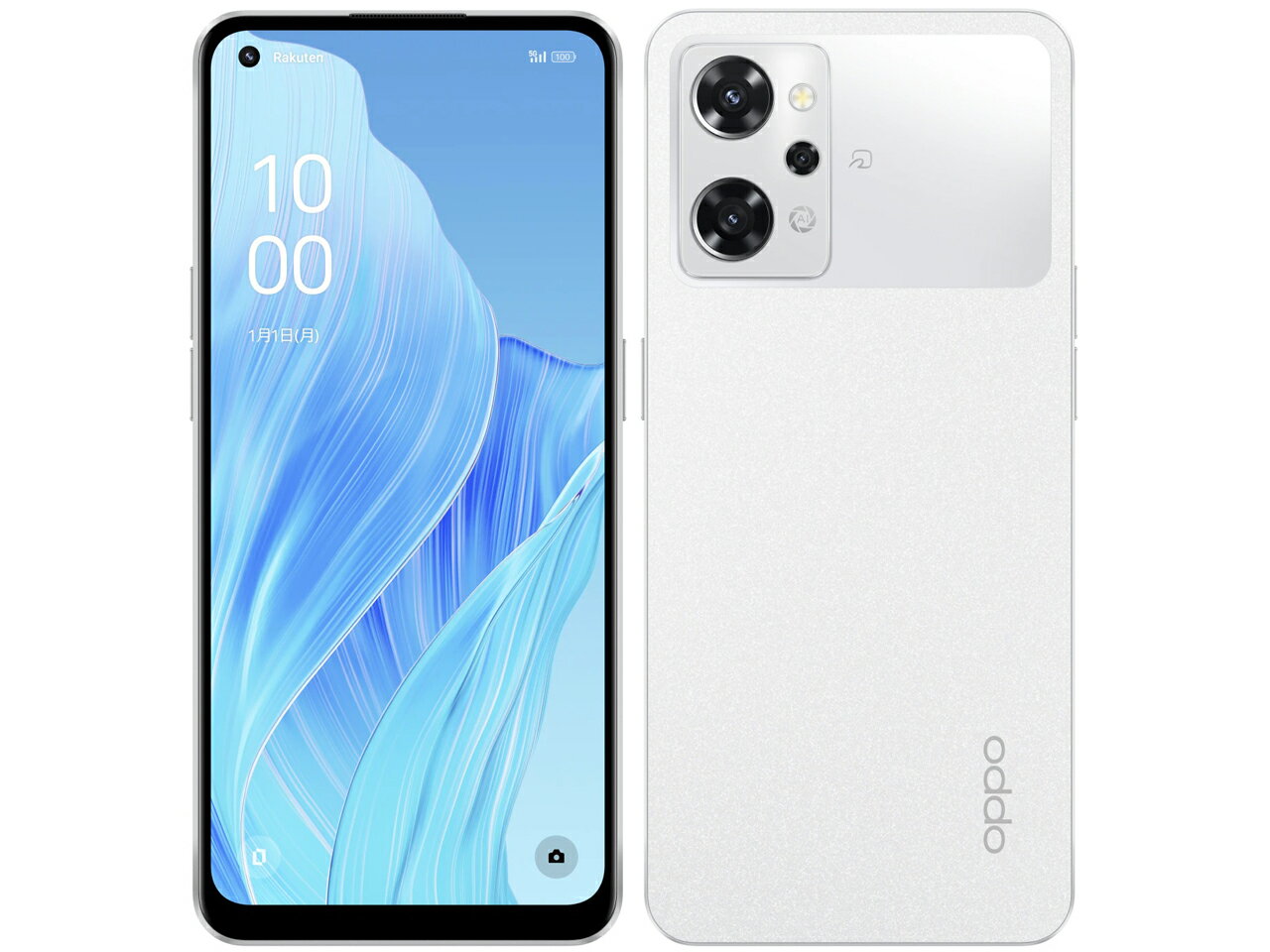 【中古】Bランク【やや傷や汚れあり】 SIMフリー A301OP OPPO Reno9 A ムーンホワイト 利用制限〇(白ロム) 送料無料