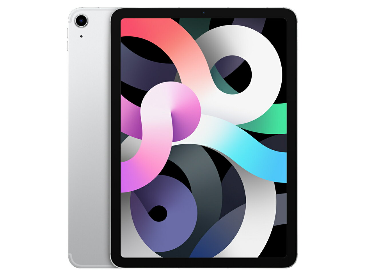 【中古】Cランク【傷や汚れあり】 SIMフリー iPad Air4 256GB WiFi+Cellular シルバー 本体のみ 利用制限-(白ロム) 送料無料