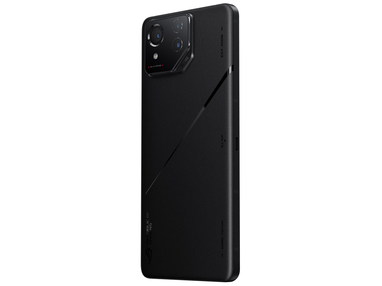 海テクの【中古】Cランク【傷や汚れあり】 SIMフリー ASUS ROG Phone 8 Pro 512GB ファントムブラック 利用制限—(白ロム) 送料無料｜アングル2