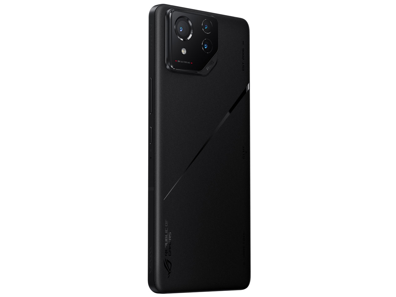 海テクの【中古】Cランク【傷や汚れあり】 SIMフリー ASUS ROG Phone 8 Pro 512GB ファントムブラック 利用制限—(白ロム) 送料無料｜アングル3