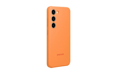 乐天商城 - 【新品・未開封】SAMSUNG純正品 Galaxy S23 Silicone Case オレンジ スマホケース EFPS911O 送料無料