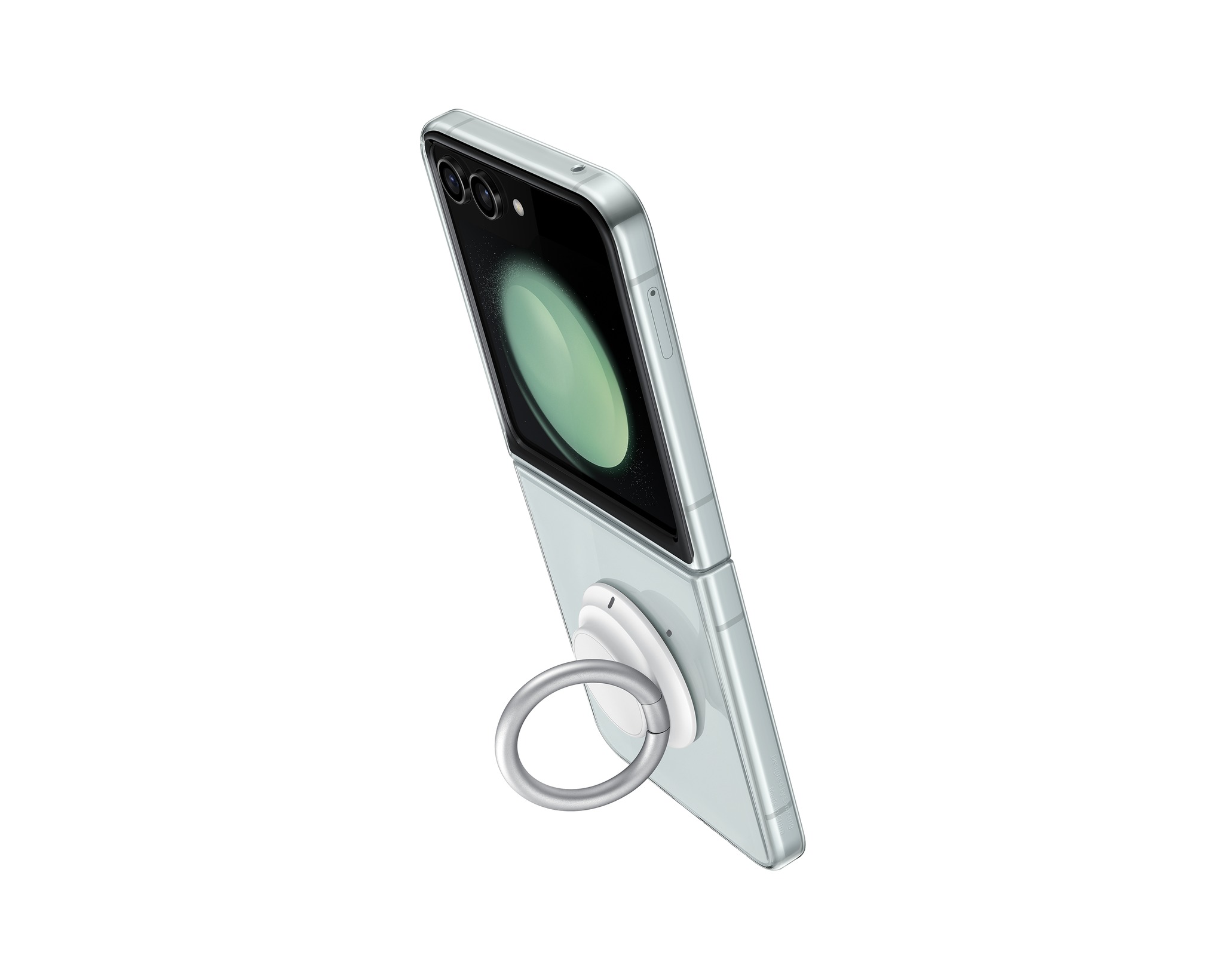 【新品・未開封】SAMSUNG純正品 Galaxy Z Flip5 Clear Gadget Case クリア スマホケース EF-XF731CTEGJP 送料無料 seatec-10006209 海テク サンプル画像2
