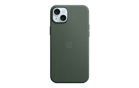 乐天商城 - 【新品 Apple純正品】Apple iPhone 15 Plus FineWoven Case MagSafe対応 エバーグリーン MT4F3FE/A 送料無料