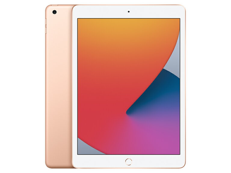 【中古】Aランク【目立った傷や汚れなし】 iPad 10.2 第8世代(2020) 128GB WIFIモデル ゴールド 送料無料