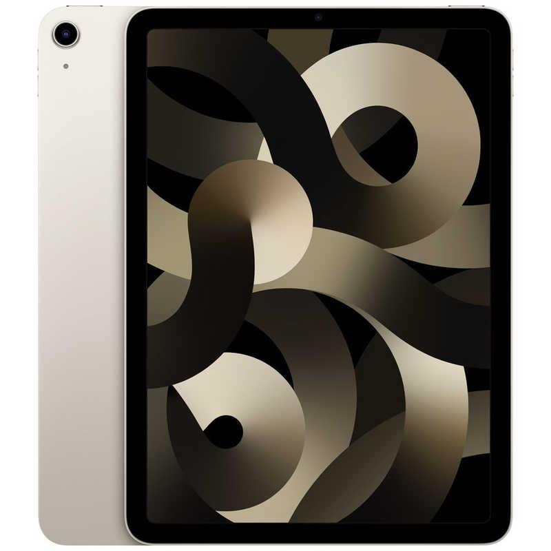 【中古】Aランク【目立った傷や汚れなし】 SIMフリー iPad Air5 64GB WIFI スターライト 利用制限—(白ロム) 送料無料